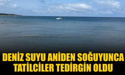 Cebeci Sahili'nde Deniz Suyu Aniden Soğuyunca Tatilciler Tedirgin Oldu