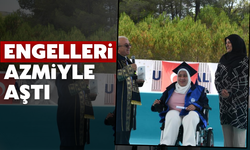Engelleri aştı mezun oldu