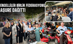 Engelliler Birlik Federasyonu Muharrem Ayı'na Özel Aşure Dağıttı