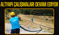 SASKİ'den Kırsala Altyapı Atağı: Sütalan Mahallesi’nde 1500 Metrelik İçme Suyu Hattı Yenileniyor