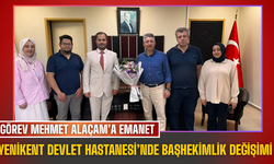 Yenikent Devlet Hastanesi’nde Başhekimlik Değişimi: Görev Mehmet Alaçam’a Emanet
