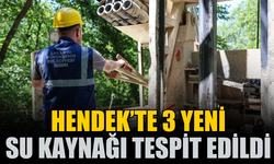 Hendek'te Üç Farklı Mahallede Yeni Su Kaynağı Bulundu