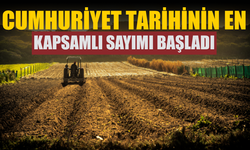 Cumhuriyet Tarihinin En Kapsamlı Tarım Sayımı Başladı: Türkiye Tarımda Yeni Döneme Giriyor