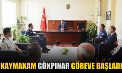 Kaymakam Hacı Hasan Gökpınar Göreve Başladı