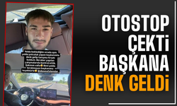 Otostop çeken genç, Başkan Alemdar’ın aracına bindi
