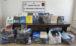 Kaçak kıyafetler ile yakalandı!