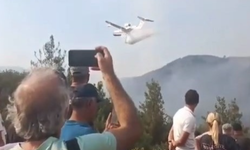 Bursa'daki Orman Yangınlarına Hava Desteği