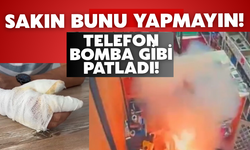 Korku Dolu Anlar: Batarya Elinde Patladı!
