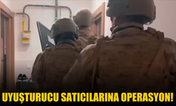 Uyuş-turucu satıcılarına operasyon: 65 şüpheli yakalandı