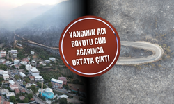 Yangının acı boyutu gün ağarınca ortaya çıktı