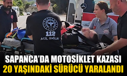 20 Yaşındaki Sürücü Yaralandı!