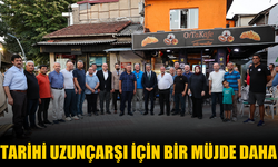 Başkan Yusuf Alemdar: “Tarihi Uzunçarşı’nın Tamamını Yenileyeceğiz”