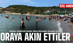 Birçok sahil alanı yasaklanınca Kovanağzı'nı tercih ettiler