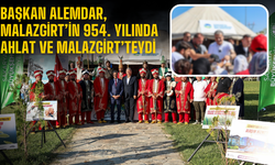 Başkan Alemdar, Malazgirt Zaferi’nin 954. Yılında Ahlat ve Malazgirt’teydi