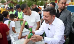 Başkan Arı Çocuklarla Buluştu