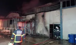 Bozüyük’te Fabrikada Gece Yangını