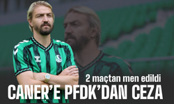 PFDK’dan Caner Erkin’e 2 Maç ve Para Cezası!