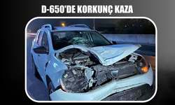 D-650'de korkunç kaza