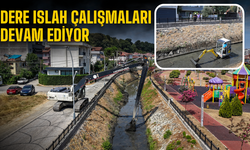 Dere ıslah çalışmaları devam ediyor