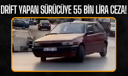 Adapazarı’nda Drift Yapan Sürücüye 55 Bin Lira Ceza! Ehliyetine El Konuldu