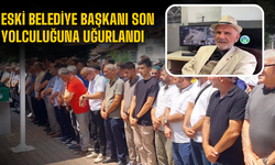 Eski belediye başkanı son yolculuğuna uğurlandı