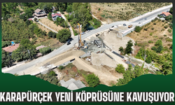 Karapürçek yeni köprüsüne kavuşuyor