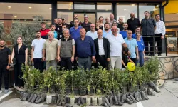 Komşudan Geyve’ye fidan desteği