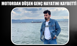 Kontrolünü kaybettiği motordan düşen genç hayatını kaybetti