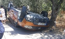 Otomobil Takla Attı: 5 Yaralı