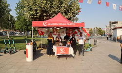 Çevre bilinci için fidan dağıttılar