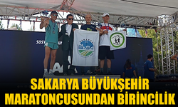 Sakarya Büyükşehir maratoncusundan birincilik