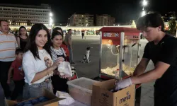 Sinema keyfi Milli İrade Meydanı'nda yaşanıyor