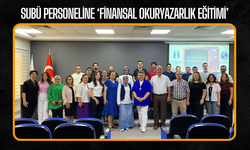 SUBÜ personeline ‘Finansal Okuryazarlık Eğitimi’ verildi!
