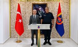 Vali Turan’dan İl Jandarma Komutanı Eskitürk’e Ziyaret