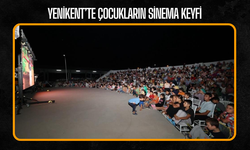 Yenikent’te çocukların sinema keyfi