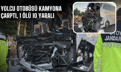 Bolu'da can pazarı: Yolcu otobüsü kamyona çarptı, 1 ölü 10 yaralı