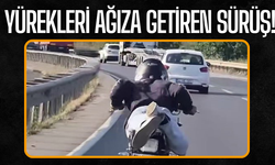 Yürekleri ağıza getiren tehlikeli sürüş