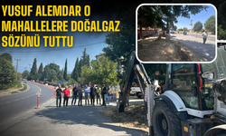 Yusuf Alemdar o mahallelere doğalgaz sözünü tuttu