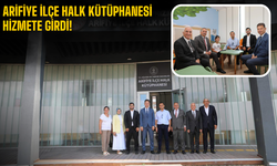 Arifiye İlçe Halk Kütüphanesi Hizmete Girdi