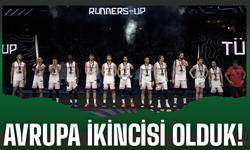 A Milli Basketbol Takımı Avrupa İkincisi Oldu