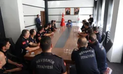 Başkan Rasim Arı’dan itfaiyecilere teşekkür ziyareti