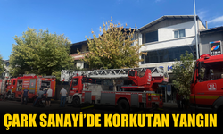 Çark Sanayi’de Korkutan Yangın!