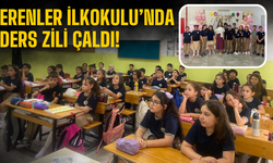 Erenler İlkokulu’nda İlk Ders Zili Çaldı!