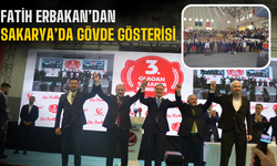 Fatih Erbakan’dan Sakarya’da Gövde Gösterisi