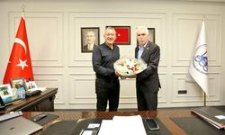 Başkan Işıksu, Erdal Erdem ve yönetimini tebrik etti