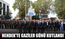 Hendek’te 19 Eylül Gaziler Günü Törenle Kutlandı