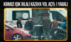 Kırmızı Işık İhlali Kazaya Yol Açtı: 1 Yaralı