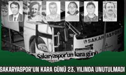 Sakaryaspor’un 7 Eylül 2002 Otobüs Kazası 23. Yılında Unutulmadı