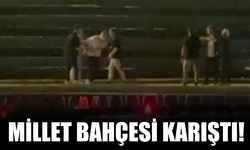 Millet Bahçesi’nde Ortalık Karıştı!