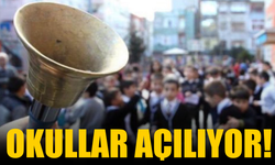 Okullar 8 Eylül Pazartesi günü açılıyor: İlk gün saat kaçta başlayacak?